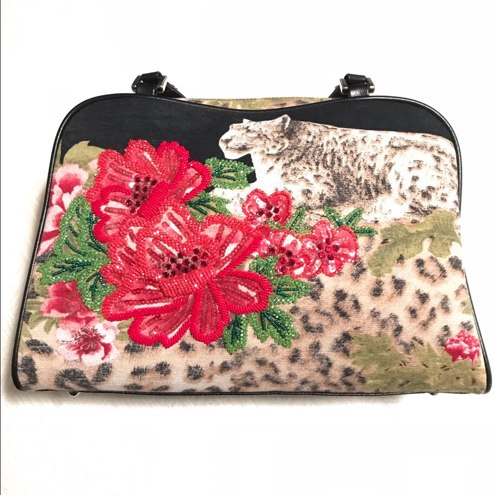 Isabella Fiore beaded sequin bag
